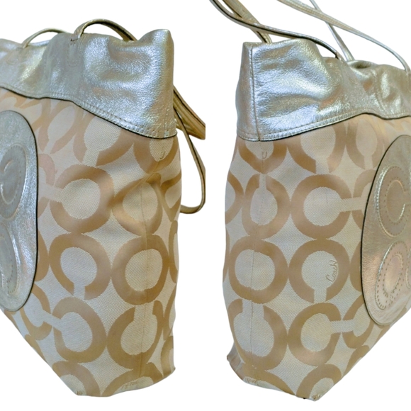 Coach Monogram Shoulder Bag - Picture 8 of 16